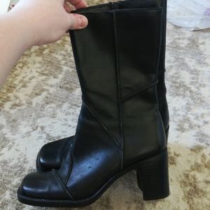 Vtg square toe boots
